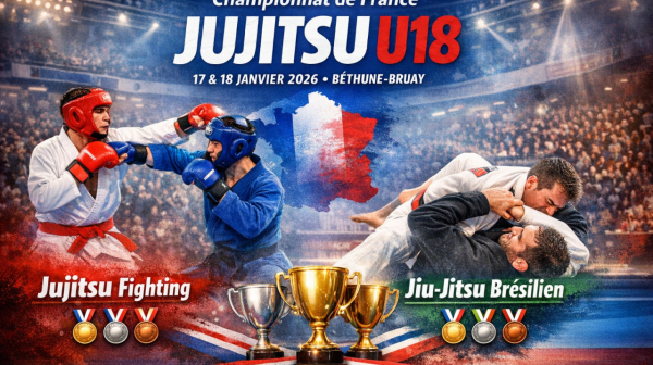 Championnat de France de Jujitsu U18 – 17 & 18 janvier 2026
